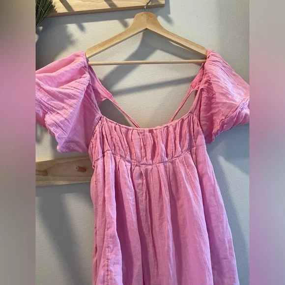 free people marina mini dress pink Free People Marina Mini Dress